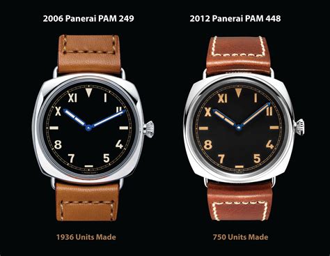 panerai 448 vs 424|Radiomir Panerai PAM 424 Updated: Date Complication Removed!.